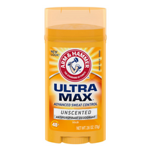 Load image into Gallery viewer, Arm &amp; Hammer ULTRAMAX Solid Antiperspirant Deodorant, Unscented