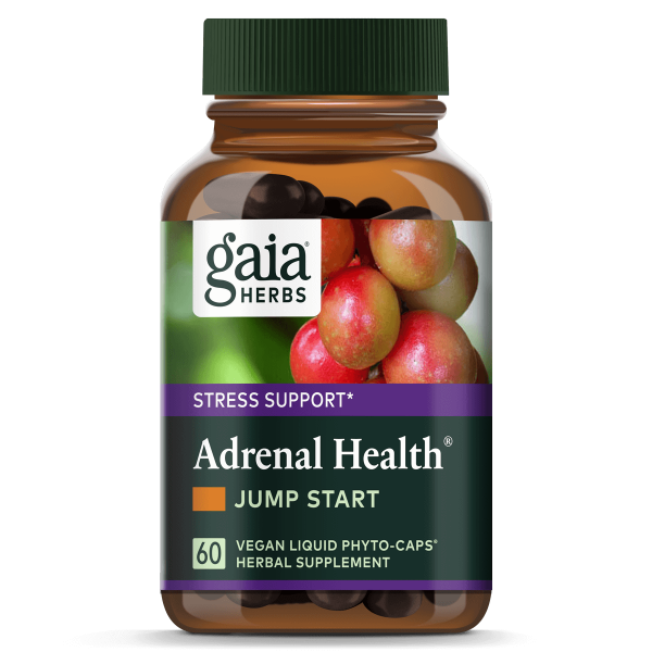 Gaia® Herbs Adrenal Health® Jump Start Capsules 60ct.
