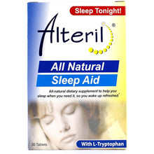 Cargar imagen en el visor de la galería, Alteril Natural Sleep Aid Supplement Tablets 30ct.