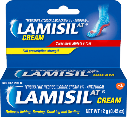 Lamisil® AT Terbinafine Hydrochloride Cream for Athlete's Foot 1oz.