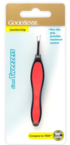 GoodSense® Slant EZ Grip Tweezers