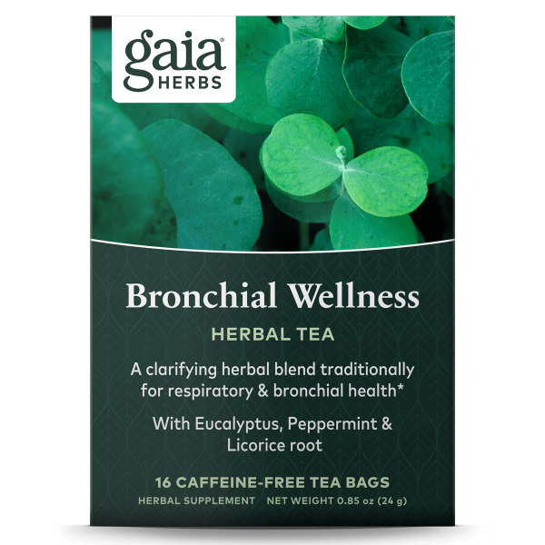 Gaia® Herbs Bronchial Wellness Herbal Tea 16ct.