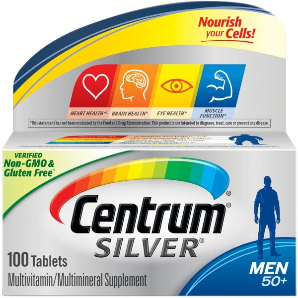 Centrum® Silver® Men's 50+ Multivitamin 100ct.