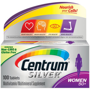 Centrum® Silver® Women 50+ Tablets 100ct.
