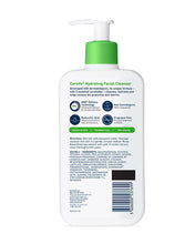 Cargar imagen en el visor de la galería, CeraVe® Hydrating Facial Cleanser For Normal to Dry Skin 12fl. oz.