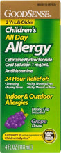 Cargar imagen en el visor de la galería, GoodSense® Children&#39;s All Day Allergy (Cetirizine 1mg/ml)