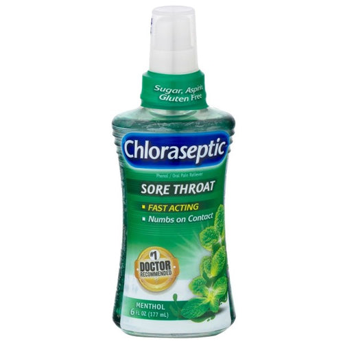 Chloraseptic Fast Acting Sore Throat Relieving Spray