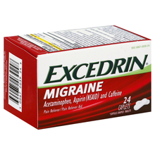 Load image into Gallery viewer, Excedrin® Migraine Acetaminophen, Aspirin (NSAID), and Caffeine Caplets