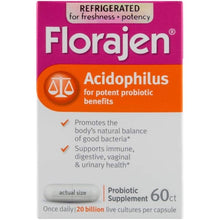 Cargar imagen en el visor de la galería, Florajen® Acidophilus High Potency Probiotics