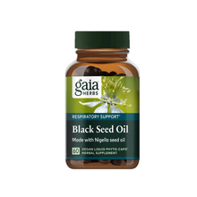 Cargar imagen en el visor de la galería, Gaia® Herbs Black Seed Oil Capsules 60ct.