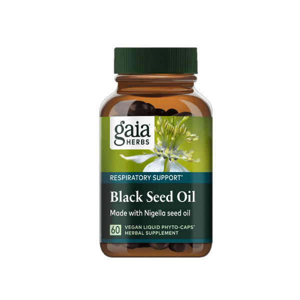 Gaia® Herbs Black Seed Oil Capsules 60ct.