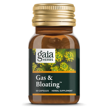 Cargar imagen en el visor de la galería, Gaia® Herbs Gas &amp; Bloating™ Capsules 50ct.