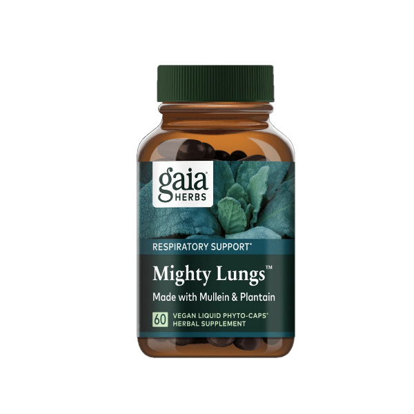 Gaia® Herbs Mighty Lungs™ Capsules 60ct.