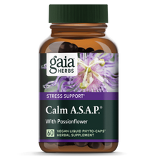 Load image into Gallery viewer, Gaia® Herbs Calm A.S.A.P.® Capsules 60ct.