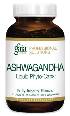Gaia® Herbs Ashwagandha Liquid Phyto-Caps 60ct.