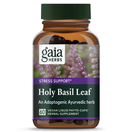 Gaia® Herbs Holy Basil Leaf Capsules 60ct.