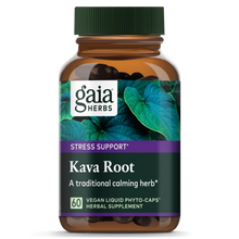 Cargar imagen en el visor de la galería, Gaia® Herbs Kava Root Capsules 60ct.