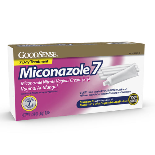 GoodSense® Miconazole 7 Vaginal Cream with Disposable Applicators