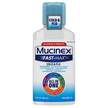 Cargar imagen en el visor de la galería, Mucinex® Fast-Max Cold and Flu All-in-One Syrup 6fl. oz.