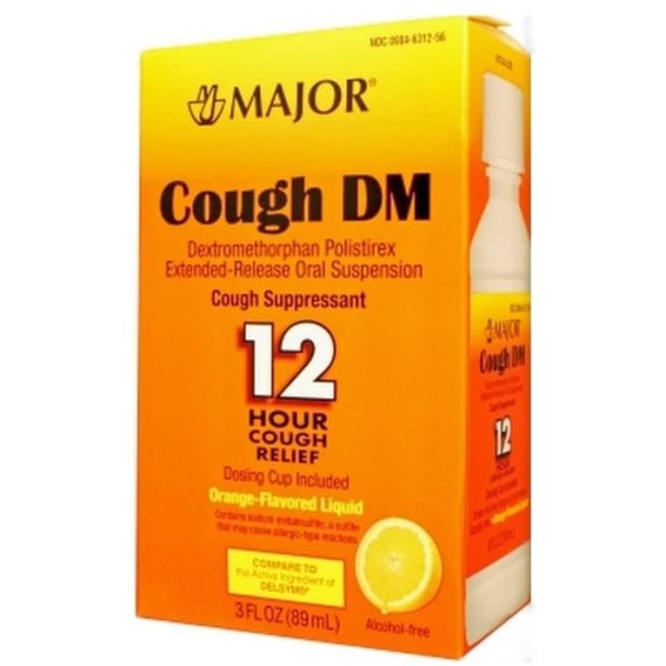 Major® Cough DM 12 Hour Cough Relief Cough Suppressant Liquid