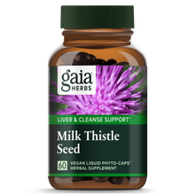 Cargar imagen en el visor de la galería, Gaia® Herbs Milk Thistle Seed Capsules 60ct.