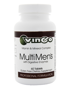 Vinco® MultiMen's w/Digestive Enzymes Tablets 60ct.