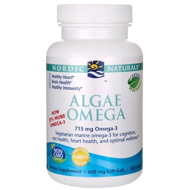 Nordic Naturals Algae Omega - Omega 3 Supplement