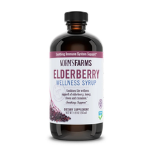 Load image into Gallery viewer, Norm&#39;s Farms Elderberry Wellness Syrup 8oz