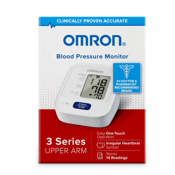 Omron 3 Series® Upper Arm Blood Pressure Monitor