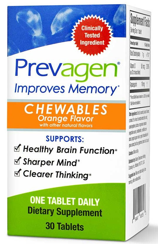 Prevagen® Regular Strength 10mg Chewable Tablets 30ct.