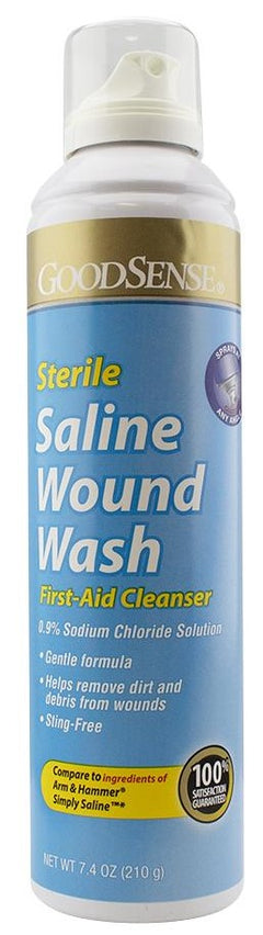 GoodSense® Sterile Saline Wound Wash 7.4oz
