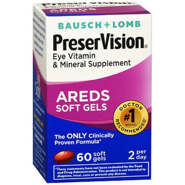 PreserVision AREDS Formula Soft Gels