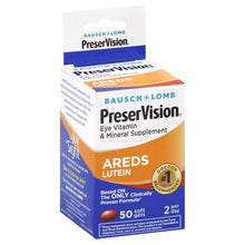 Load image into Gallery viewer, PreserVision AREDS Lutein Formula Soft Gels