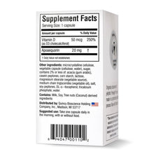 Load image into Gallery viewer, Prevagen Extra Strength Capsules 20 mg Supplement Facts