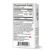 Cargar imagen en el visor de la galería, Prevagen Extra Strength Chewables 20 mg Supplement Facts