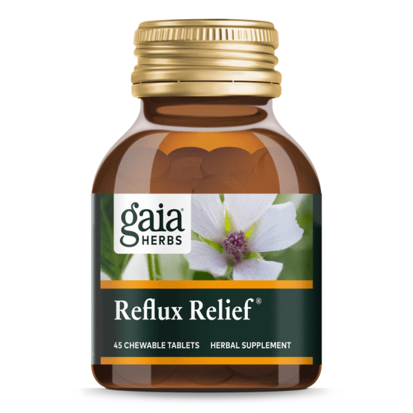 Gaia® Herbs Reflux Relief® Chewable Tablets