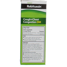 Load image into Gallery viewer, Robitussin® Cough + Chest Congestion DM Liquid For Adults