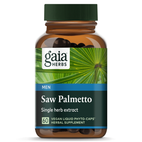 Gaia® Herbs Saw Palmetto Capsules 60ct.