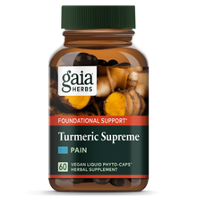 Cargar imagen en el visor de la galería, Gaia® Herbs Turmeric Supreme® Pain Capsules 60ct.