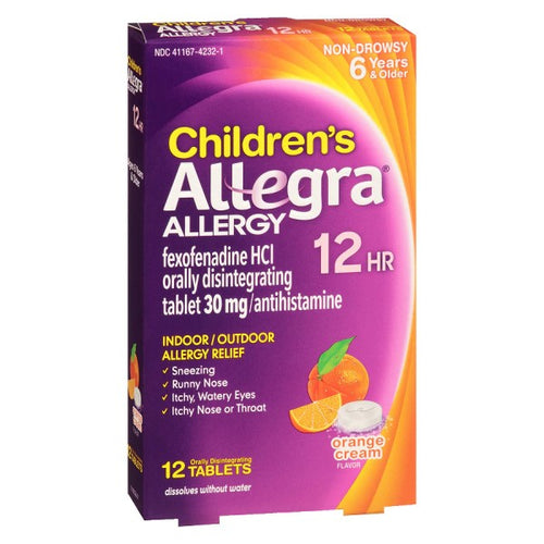 Children's Allegra® 12HR Meltable Tablets 12ct.