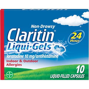 Claritin® Liqui-Gels® Capsules 24-Hour 10ct