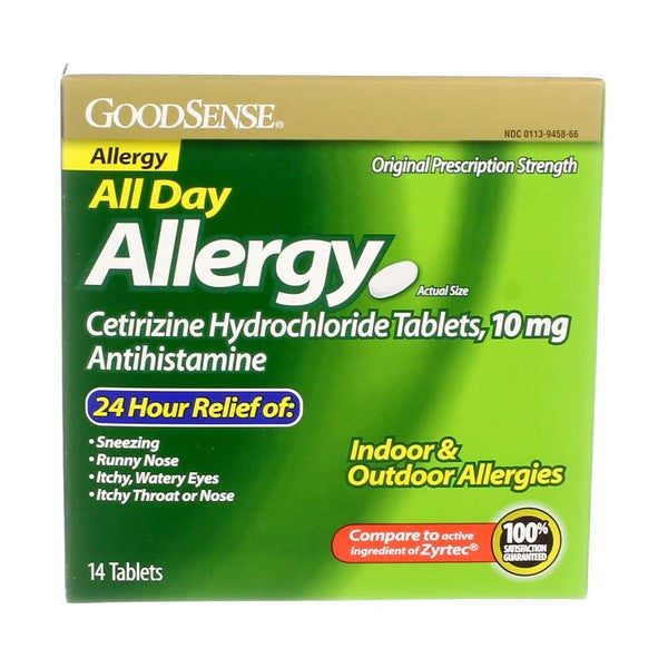 GoodSense® Cetirizine Relief Tablets