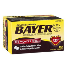 Cargar imagen en el visor de la galería, Bayer® Genuine Aspirin 325mg Tablets
