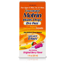 Load image into Gallery viewer, Concentrated Motrin® Dye-Free Infants&#39; Drops 1fl. oz.