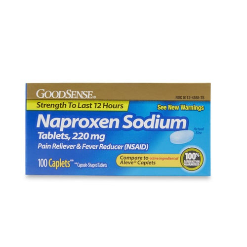 GoodSense® Pain Relieving Naproxen Sodium Tablets