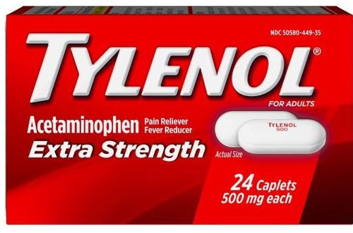 Tylenol® Extra Strength Acetaminophen Caplets