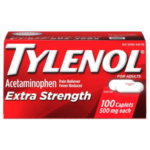 Tylenol® Extra Strength Acetaminophen Caplets