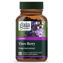 Cargar imagen en el visor de la galería, Gaia® Herbs Vitex Berry Capsules 60ct.