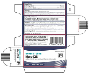 Bausch + Lomb Muro 128® 5% Sterile Ophthalmic Eye Ointment 3.5g