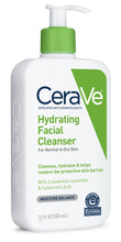 Cargar imagen en el visor de la galería, CeraVe® Hydrating Facial Cleanser For Normal to Dry Skin 12fl. oz.